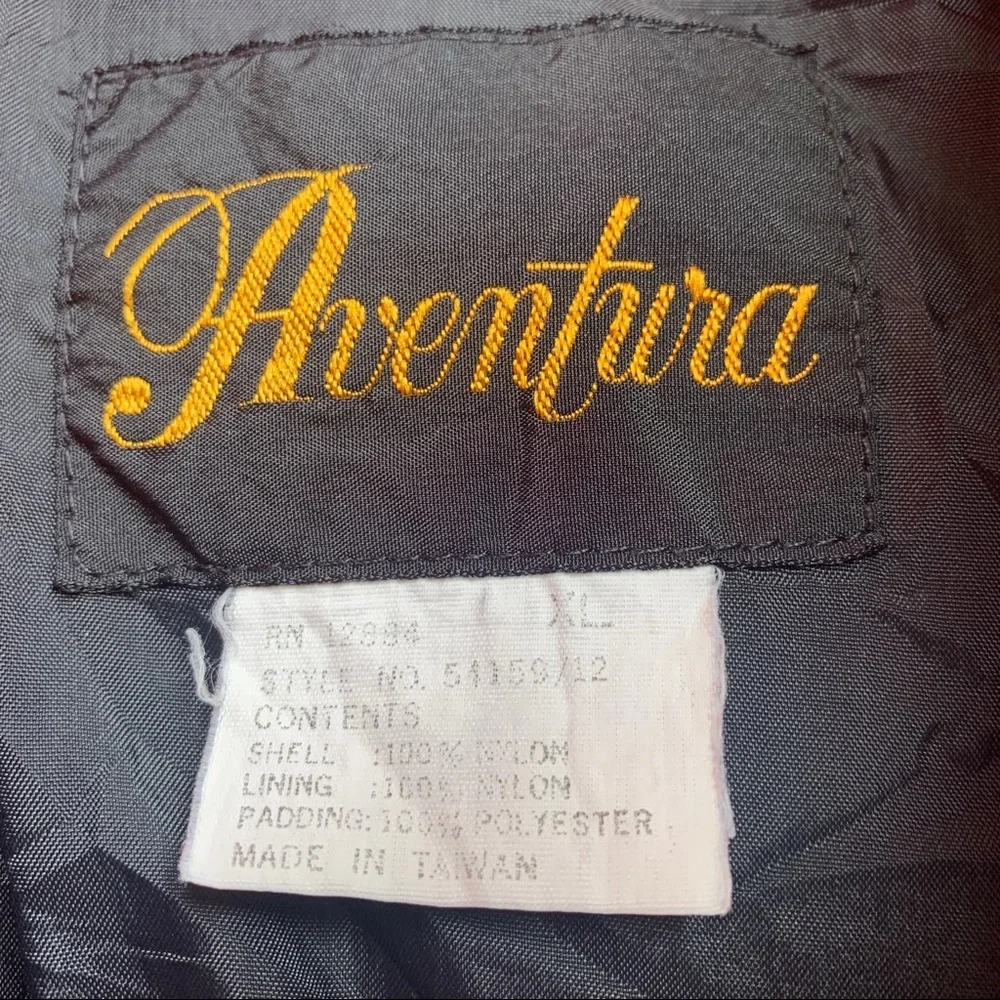 Vintage 80s Aventura Puffer Vest Size XL